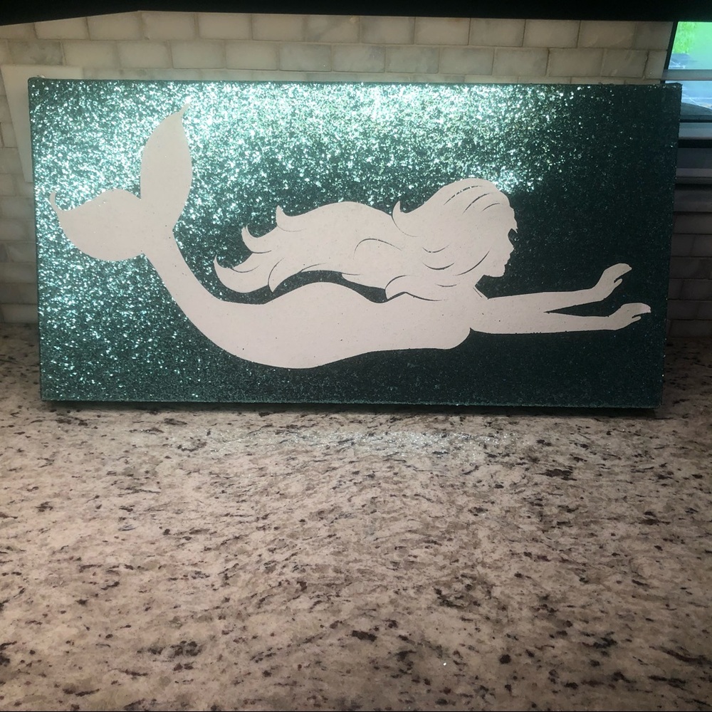 Beach Mermaid Wall Decor